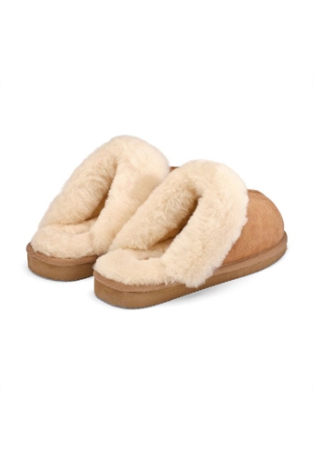Shepherd, Jessica slippers, Chestnut